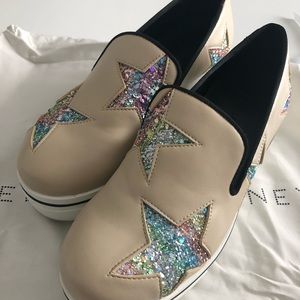 Stella mccartney slip on platform sneakers